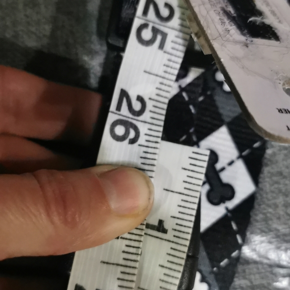 Dog Collar large L  Pet Attire New NWT Bones Grey Gray White Black  New - Picture 6 of 8